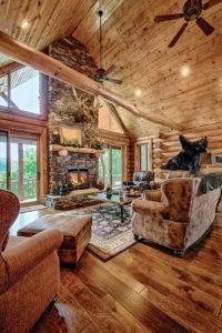 How to Elegantly Style a Log Home